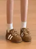 Zapatos de Entrenamiento Deportivos para Mujer, Estilo Verano 2026, Estilo Alemán, Estilo Británico, Moda Coreana, que Aumentan la Altura, Versátiles, Casuales con Cordones para Mujer