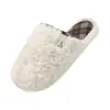 Chinelos de Algodão Simples Lidani Feminino Inverno Novo Estilo Interno Casa Quente Confortável Chinelos de Pelúcia Masculino Outono Inverno