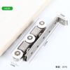 Puerta Deslizante de Casa Personalizada Acero Inoxidable Rueda Deslizante de Nylon para Puerta Colgante Baño Acero Inoxidable Espesado 12 Poleas