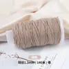 Yunxin Hilo de Algodón Retorcido a Mano Estilo Xizang 1.5mm Hilo Teñido en Degradado Cielo Estrellado para Pulseras Tejidas a Mano DIY Cuerda para Manualidades Cuerda para Tejer Cuerda de Mano