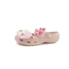 Zapatos de Ballet para Niñas Estilo Nuevo 2026, Dibujos Animados Lindos, Puntera Cerrada, Suelas Suaves Antideslizantes, Sandalias a Juego para Padre e Hija