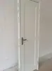 Puertas de Baño de Acero Plástico, Puertas de Inodoro de UPVC, Puertas de Balcón Ducha Lambril de Apertura Plana, Puertas de Servicio de Cocina en Stock