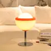Luminária de Mesa Vintage Nórdica Decoração Quente Lâmpada Tarte de Ovo Bauhaus Quarto Mesa de Cabeceira Celebridade da Internet Luminária de Mesa Vintage