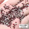 Accesorios Brillantes para Uñas Color Rojo Ankora con Circonita Biselada Año Nuevo Rojo Mini Circonita Plana Corazón Marqués Pedrería para Uñas
