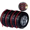 Venta Caliente Transfronteriza Cubierta de Neumático de Tela Oxford 210 Cubierta de Neumático de Repuesto para Coche Bolsa de Almacenamiento para Neumático de Nieve Cubierta de Rueda Cubierta Protectora