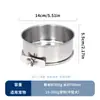 Comederos y bebederos de acero inoxidable para gatos y perros, recipientes para mascotas, comederos de alimentación lenta, comederos para perros y comederos colgantes para jaulas