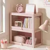 Nuevo Estante de Almacenamiento de Escritorio para Libros, Estantería Vertical de Múltiples Niveles para Mesa, Estantería Pequeña para Colocar en Escritorio, Gabinete de Almacenamiento para Libros