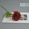Girasol de simulación girasol hecho a mano decoración para el hogar centro comercial flor artificial accesorios para fotografía al aire libre flores artificiales venta al por mayor