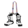 Botas de Esquí con Correas Gruesas para el Hombro, Correas Portátiles para Exteriores, Correas para Patines de Invierno con Ganchos, Ganchos de Sujeción Fija, Longitud Ajustable
