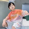 Traje de Verano para Niños Nueva Camiseta de Manga Corta y Shorts Deportivos de Verano para Niños Conjunto Delgado de Dos Piezas para Niños Ropa para Niños de Moda
