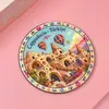 Série personalizada de porta-copos revestidos de cortiça, absorventes, isolantes térmicos, anti-queimaduras, porta-copos de madeira leves com impressão UV e logotipo personalizado