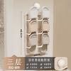 Estante para Zapatillas con Ventosa Baño Estante de Almacenamiento Sin Taladro Organizador de Drenaje de Zapatos Colgador de Pared para Inodoro
