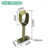 Base de Suporte para Varão de Roupa de Guarda-Roupa, Base com Flange Completa ou Meia, Acessórios de Ferramentas para Varão de Cabide, Base Espessada para Varão de Roupa