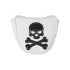 Parche de Golf Calavera Funda Completa para Palo Tela Impermeable Forro Felpa Cubierta Protectora para Hierro/Madera/Putter