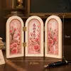 Regalo de Lujo para el Día del Maestro: Decoración de Pantalla de Escritorio Estilo Vintage, Kit de Materiales para Manualidades DIY para Niños, Regalo para Maestros