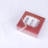 Caja de regalo de plástico transparente, octogonal, redonda, acrílica, rectangular, con forma de nido de pájaro, de 100 g.