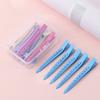 Color maquillaje peinado horquilla sin costuras femenina raíz del cabello esponjoso artefacto flequillo clip cabello suelto pico de pato clip pinza para el cabello tocado