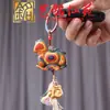 Año del Caballo Pequeño Regalo Arcoíris Madera Zodiaco Caballo Mecedor Llavero Borla Yiming Xianyuan Encanto para Teléfono y Bolsa