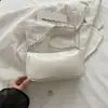 Design de nicho francês versão coreana versátil bolsa baguette padrão crocodilo bolsa de ombro retrô 2026 nova bolsa de mão bolsa de ombro