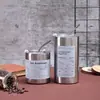 Copo de café americano de aço inoxidável para negócios com canudo, grande capacidade, portátil, para carro, isolamento a vácuo de camada dupla, copo, atacado