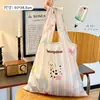Bolsa de Compras de Gran Capacidad, Linda Bolsa de Hombro Plegable Portátil para Supermercado, Bolsa Ecológica para Compras de Supermercado