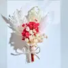Mini Ramo de Flores Secas Decoración de Regalo Navideño Flor Eterna Recuerdo Ramo Pequeño Fresco Fabricante de Yunnan Venta al por Mayor