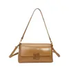 Bolso Cuadrado Pequeño Estilo Retro Simple Moda 2025 Nueva Tendencia Bolso de Axila de Moda Textura de Alta Calidad Bolso Bandolera de Un Solo Hombro