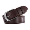 Cinto Masculino Coreano com Fivela de Pino Gravado Cinto para Jeans Masculino Casual Versátil Retrô Tendência