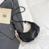 Bolso Dumpling Estilo Perezoso Primavera y Verano Nuevo Bolso de Mujer Diseño Nicho Bolso de Hombro Único Axila Color Macaron Bolso Croissant