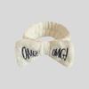 Ventas Directas de Fábrica Lazo Banda para el Cabello de Mujer Pulsera Absorbente para Lavado de Cara Impermeable Artefacto Color Sólido Tres Piezas Ropa Deportiva para la Cabeza