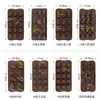 Moldes de Chocolate en Stock para Repostería DIY Creativa, Pudín, Mousse, Dulces, Paletas, Galletas, Pasteles - Moldes de Silicona