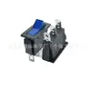 Kcd3 3 Pines 2 Velocidades Tarjeta Única Sin Luz Azul Balancín en Forma de V 16A Alta Corriente Pulsador Interruptor de Barco