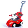 Carrito Twister Sneak Car para Niños con Música de 1 a 3 Años Patinete de Cuatro Ruedas para Bebé con Manillar para Empujar con Barandilla
