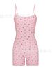 [3 Colores] Nuevo Estilo Ins Deseo Puro Floral Simple Retro Traje de Baño de Una Pieza con Tirantes Cubre Vientre Adelgazante Vacaciones Primavera Caliente para Mujer