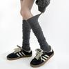 Calcetines de Lana Dongdaemun para Otoño e Invierno por Encima de la Rodilla Calientes Adelgazantes Apilados Apilados Pila Pila Blanco Leche