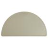 Mantel Semircircular de Silicona Transfronterizo Impermeable y Antideslizante Color Sólido Mantel de Mesa para Niños Mantel Aislante para Comida Occidental Posavasos Grueso para Platos y Tazones