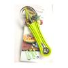 Cuchara para Frutas Tres en Uno, Cuchillo Triangular para Tallar, Cuchara para Sandía, Cuchara para Pulpa, Separador de Melón y Fruta, Herramienta para Quitar Carne