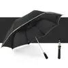 Paraguas Plegable Automático de 27 pulgadas 80% de descuento Paraguas de Golf, Paraguas Doble Grande, Paraguas a Prueba de Viento para Sol y Lluvia, Paraguas de Regalo Promocional con Impresión