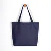 Bolsas de Mezclilla y Lona Personalizadas con Impresión de Logo, Texto y Diseños, Bolsas de Compras Ecológicas de Gran Capacidad, Bolsas de Lona Tote Hechas a Medida