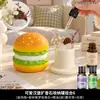 Lindo difusor de aromaterapia con forma de hamburguesa, fragancia de larga duración para uso en interiores, difusor de aceites esenciales de cristal de alta calidad, adecuado para dormitorios, salas de estar y como pieza decorativa