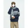 Estilo Coreano Estilo Preguiçoso Tricô Jacquard Fair Isle Masculino Solto Casual Peça Externa Tricô Pulôver Outono e Inverno Novas Blusas