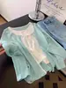 Nuevo Chal Pequeño de Gasa Versátil de Verano con Vestido Camisola Ropa Exterior Cardigan Corto de Protección Solar para Mujer Capa con Lazo Capa Exterior