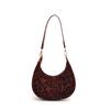 Bolso Nicho Transfronterizo con Estampado de Leopardo para Mujer, Moda Versátil, Nuevo Retro, Bolso de Hombro Estilizado y Personalizado para Desplazamientos