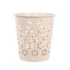 Cubo de Basura Tallado de Moda Cubo de Basura Estilo Europeo Cubo de Almacenamiento Cesto de Basura de Escritorio Cubo para Ropa Sucia Cubo de Basura Doméstico