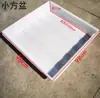 Tanque de Agua de Plástico para Tendón de Vaca Grande Caja de Volteo Engrosada Marco Rectangular Almacenamiento de Productos Acuáticos Acuicultura Piscicultura Venta de Peces Cubeta Poco Profunda