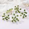 Ramas de bayas simuladas, pequeñas frutas, frutos fulu, pequeñas frutas de montaña, flores decorativas, ilustraciones, coronas, accesorios, bayas pequeñas navideñas