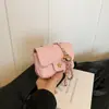 Bolso de Mano Nuevo Estilo Coreano Retro Socialité 2026 Nuevo Mini Cadena para Mujer Versátil Bolso Cruzado para Niños
