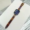 Adecuado para Correa de Reloj Apple S12S98765Se Color Arcoíris Dopamina Pequeña para Mujer Correa de Muñeca para Principiantes