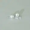 Clip de oreja de resina de cabeza de serpiente nueva japonesa y coreana Clip de oreja de perla invisible No alérgico Agujeros de oreja Accesorios de pendientes diy