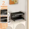 Estante de Almacenamiento Portavasos de Mesa, Estante Estrecho Pequeño para Tazas de Té de Encimera de Mesa de Comedor, Portavasos de Doble Capa, Estante de Almacenamiento para Juego de Té de Escritorio